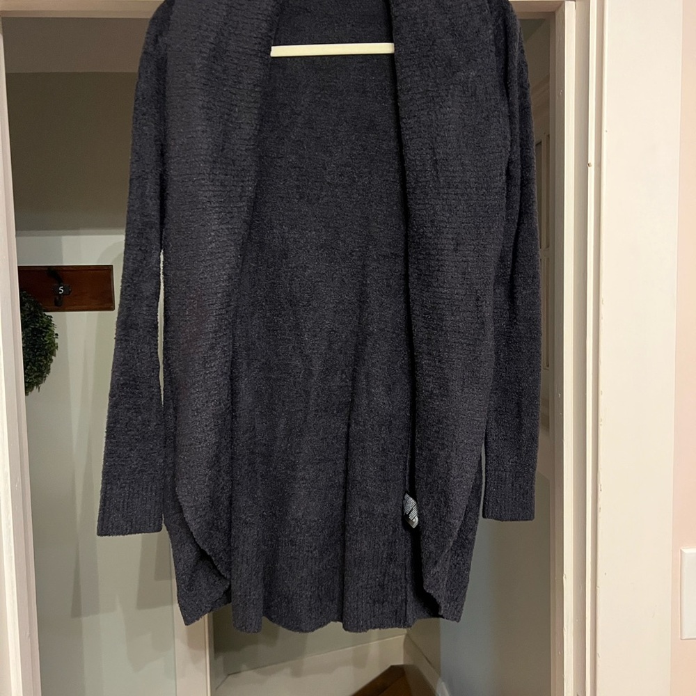 Barefoot Dreams Charcoal Cozy Cardigan